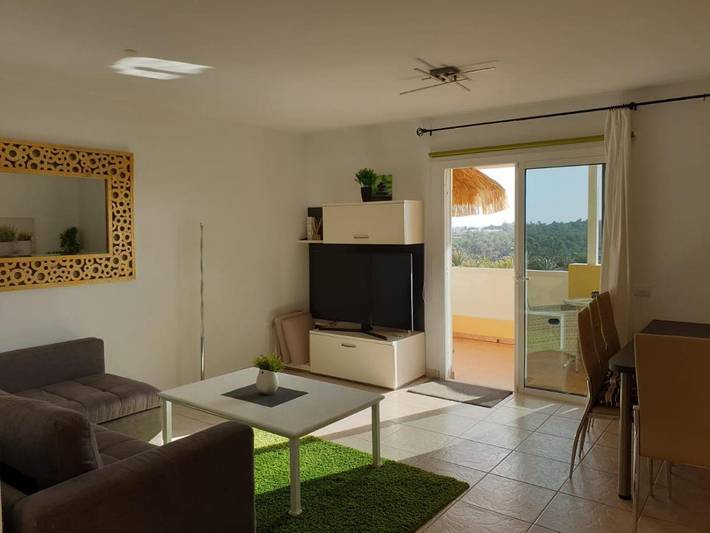 Ferienwohnung für 4 Personen, mit Seeblick und Terrasse sowie Ausblick in Costa Calma