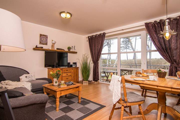 Ferienwohnung für 6 Personen, mit Balkon und Ausblick in Breege - 4