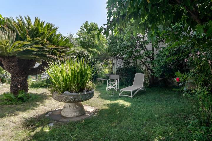 Ferienwohnung für 8 Personen, mit Garten