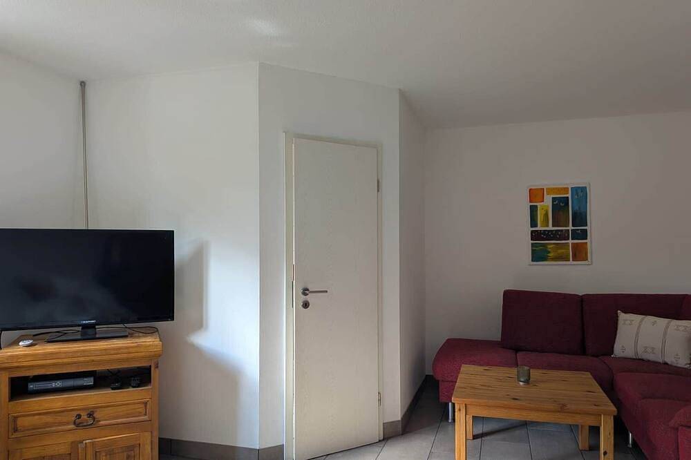 Fuchsbau im Ferienhaus an der Holzecke in Schnelldorf, Romantische Straße