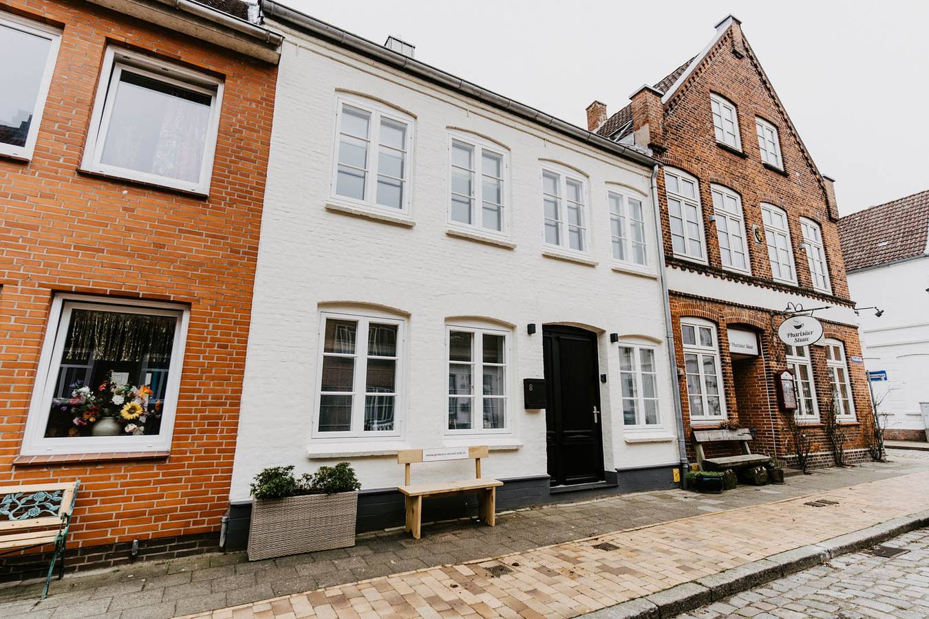 Ferienhaus 'Princess Street No8' mit privater Terrasse, privatem Garten und Wlan in Friedrichstadt, Eider-Treene-Sorge