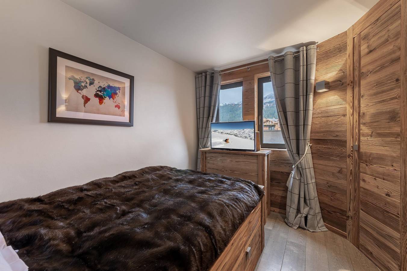 Apartamento entero, Résidence Cimes Blanches - Apartamento 4 piezas para 6 personas (102) in Courchevel 1650 (Moriond), Saint-Bon-Tarentaise