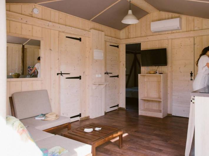 Naturéo Éco Resort - Chalet 4 personnes - Cabane Bali 2ch 4 pers in Seignosse Océan, Seignosse