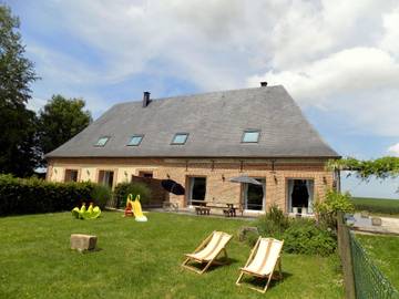 Maison de vacances pour 8 personnes, avec terrasse et jardin en Seine-Maritime