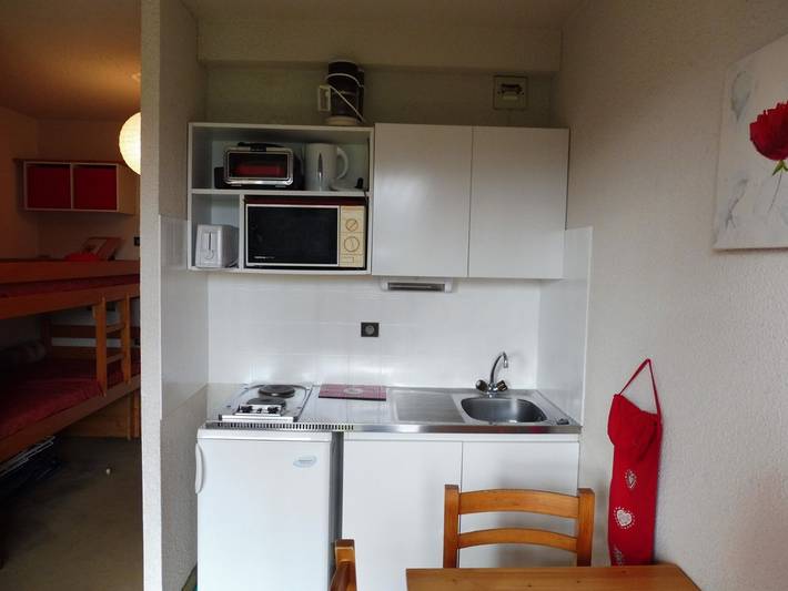 Apartamento entero, Estudio acogedor en Notre-Dame-de-Bellecombe para 4 personas con vista panorámica in Notre-Dame-de-Bellecombe, Albertville region