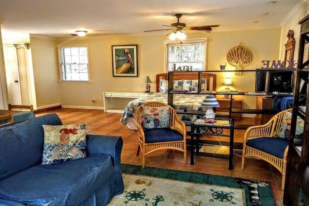 Ganze Wohnung, Süß und gemütlich Getaway auf Tidal Creek & Marsh in Country Club Estates, Glynn County