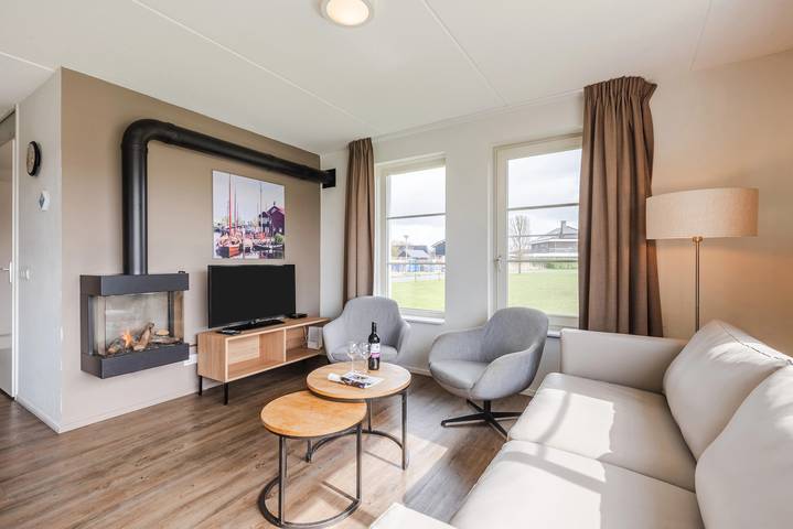 Bungalow für 6 Personen, mit Balkon/Terrasse und Terrasse am Veluwemeer - 4