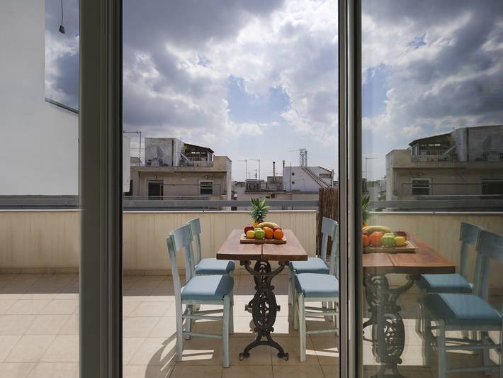 Studio entier, -Loft- Cozy Loft with private terrace in the he in Section centrale d'Athènes, Athènes