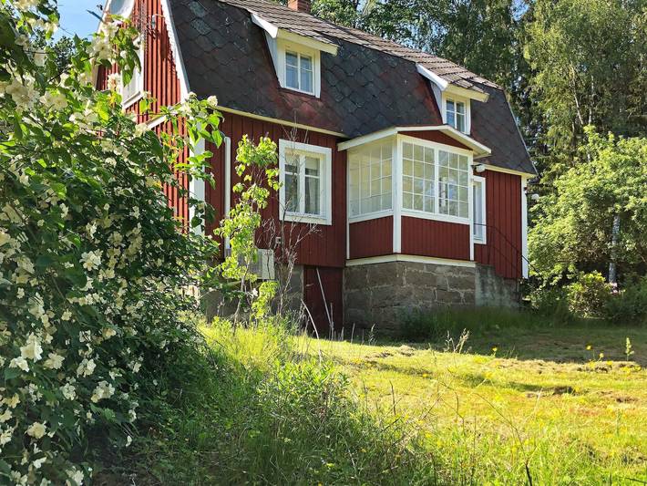 Ferienhaus für 6 Personen, mit Terrasse in Hallabro