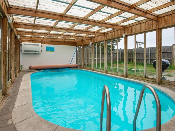 Ferieudlejning for 25 personer, med terrasse og pool, børnevenlig på Rømø
