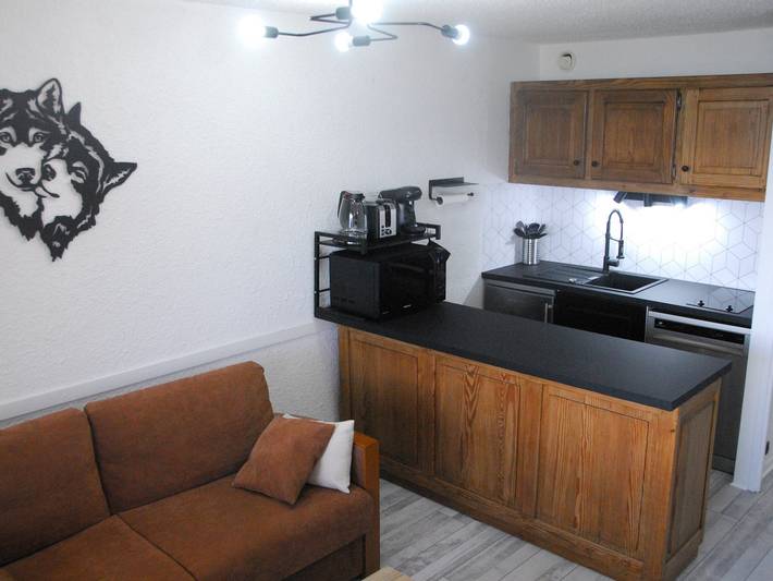 Studio pour 4 personnes, avec Terrasse et Vue