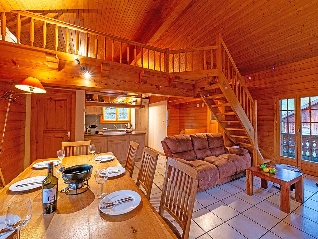 Maison de vacances pour 8 personnes avec vue in Les Crosets, Val-d'Illiez