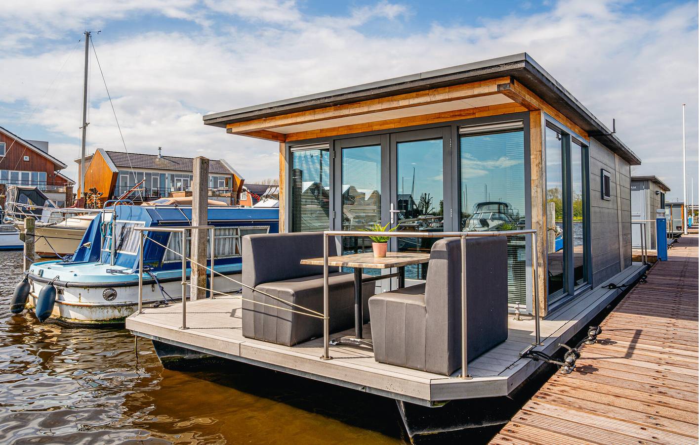 Hausboot für 4 Personen mit Terrasse in Uitgeest, Noord-Holland - Nordseeküste