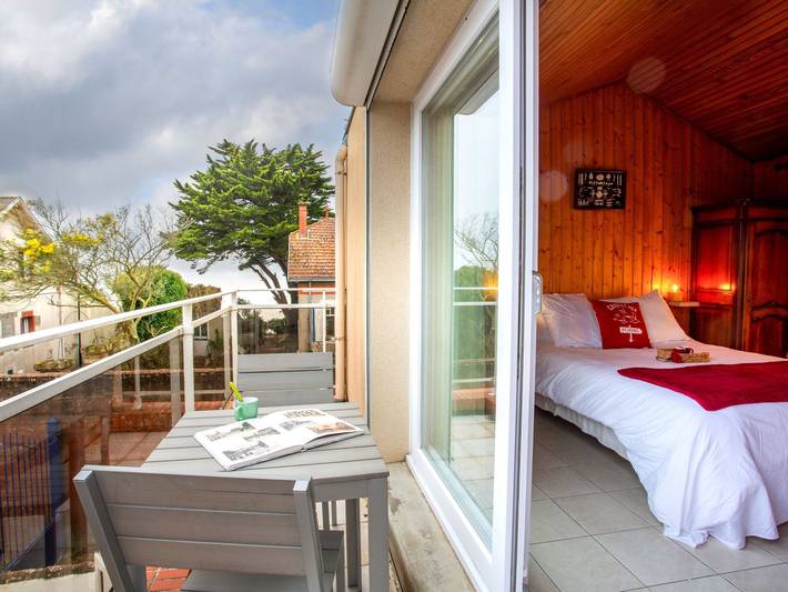 Ferienhaus für 4 Personen, mit Terrasse und Garten, mit Haustier