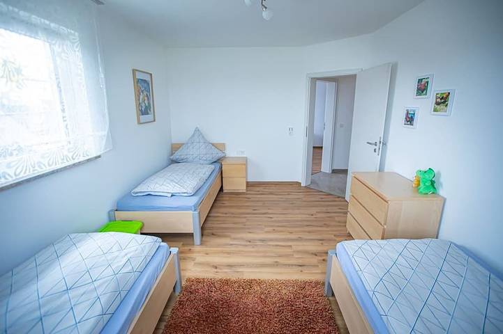 Ferienwohnung für 5 Personen, mit Balkon und Garten in Burtenbach - 2