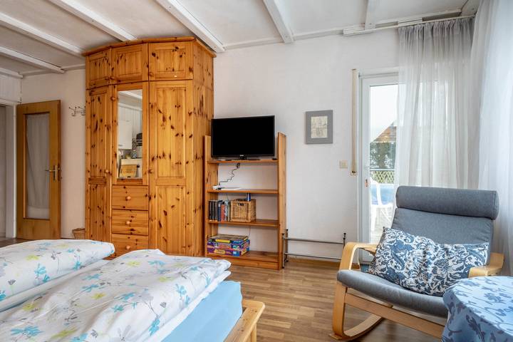 Appartement entier, Appartement de vacances "Adler - Duett" avec vue sur les montagnes, terrasse privée et Wi-Fi. in Wangen, Region Bodensee-Oberschwaben