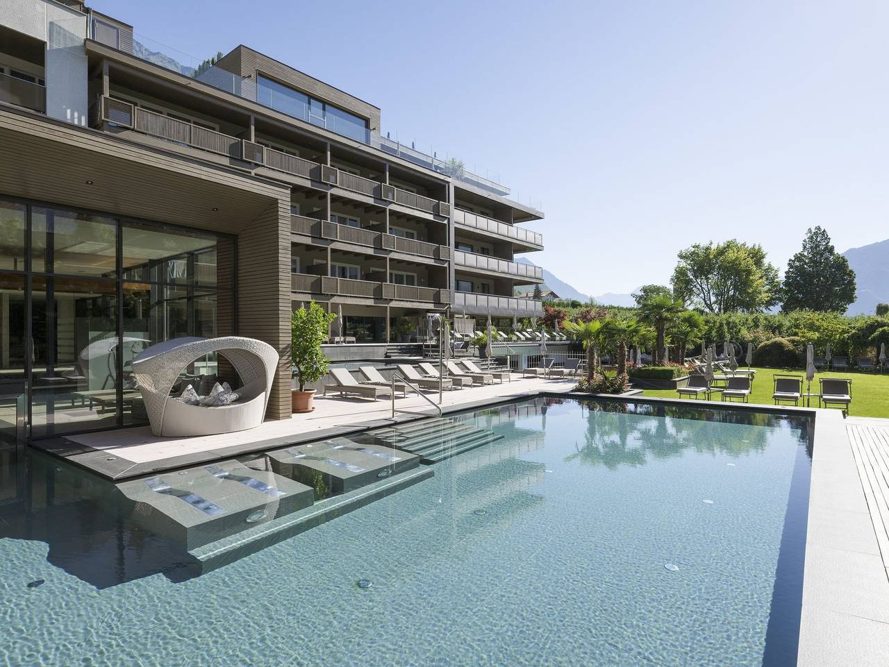 Feldhof Dolcevita Resort - Dz Spatzennest in Naturns, Texelgruppe