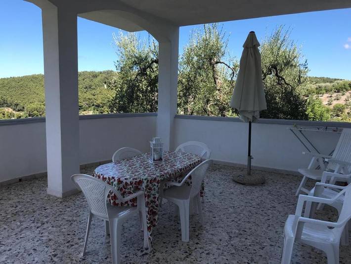 Appartamento per 6 persone, con Balcone e Terrazza nonché Giardino e Panorama a Vico del Gargano