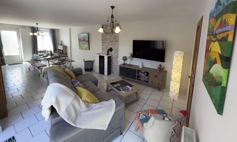 Gîte pour 6 personnes, avec jardin et terrasse à Contres - 2