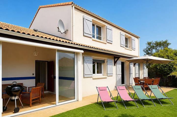 Villa pour 8 personnes, avec jardin en Loire-Atlantique