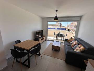 Appartement De Vacances pour 5 Personnes dans Valras-Plage, Région de Béziers, Photo 4