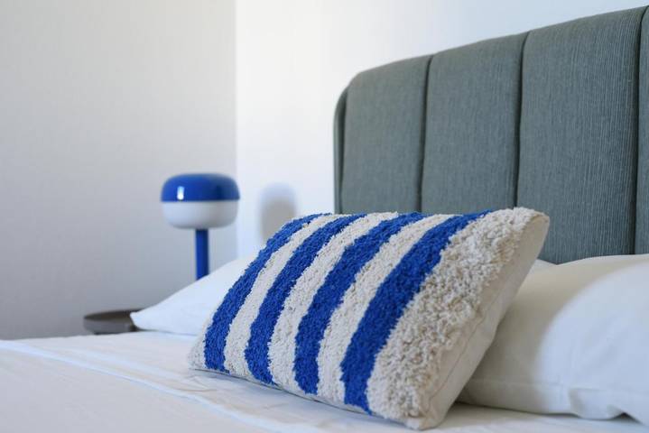 Ferienhaus für 4 Personen, mit Balkon und Garten sowie Ausblick