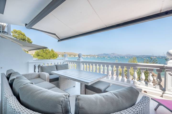 Ganze Wohnung, Fantastische Wohnung mit Terrasse, Meerblick, Klimaanlage und Wlan in Port de Pollença, Pollença