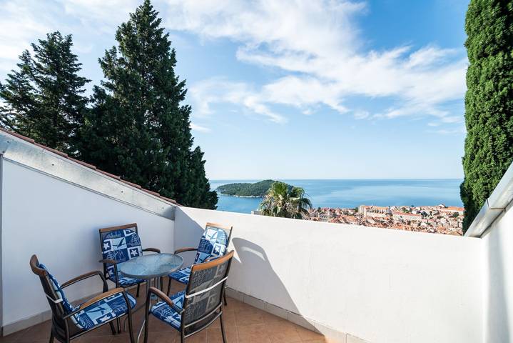 Appartement entier, Appartement de vacances pour 4 personnes avec vue sur l’océan in Dubrovnik, Grad Dubrovnik