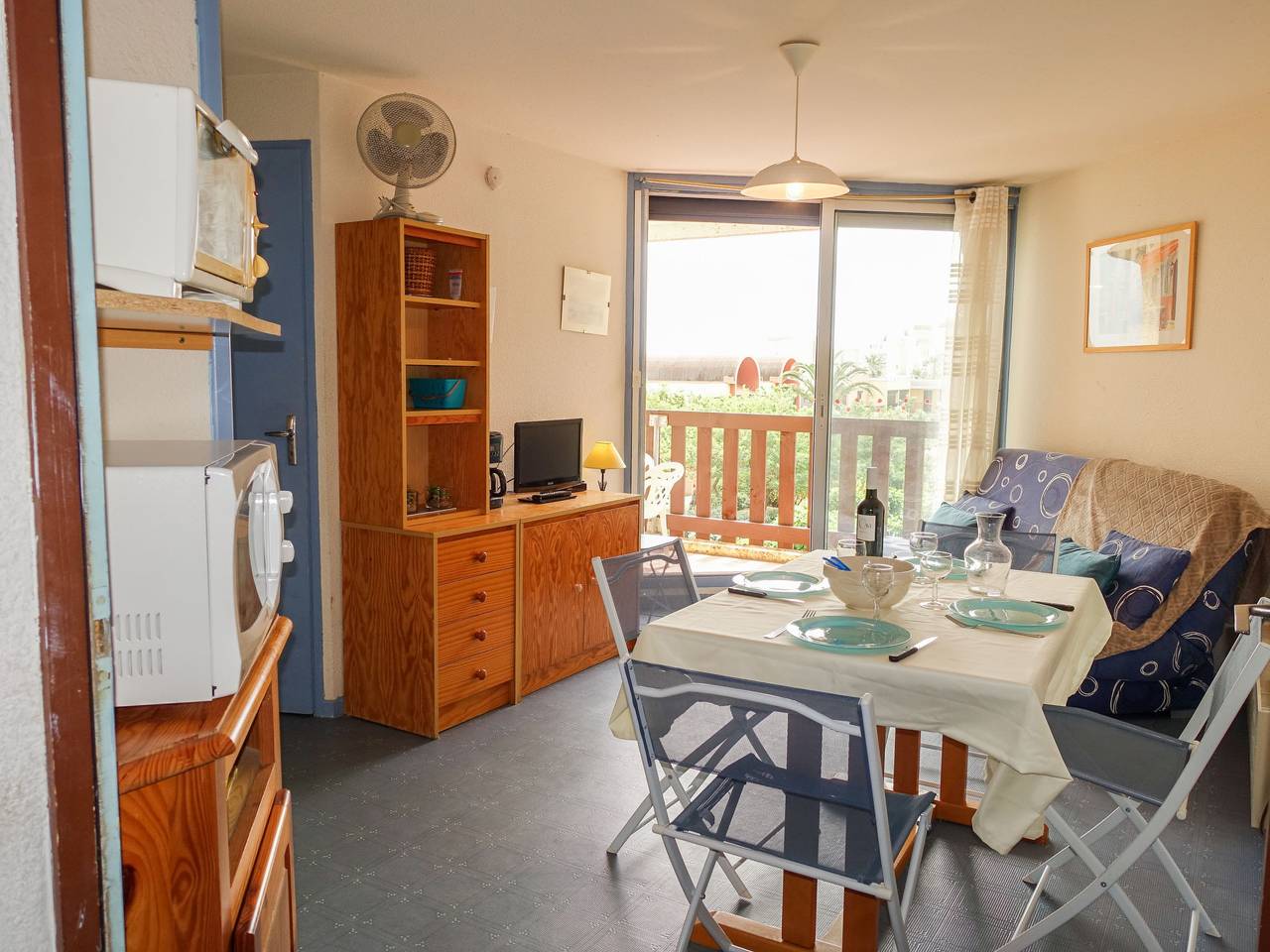 Entire apartment, Gruissan Plage in Gruissan (Ville), Gruissan