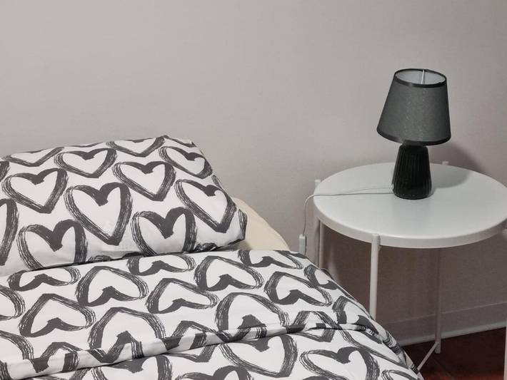 Hostel para 2 pessoas, com Varanda em Almeirim