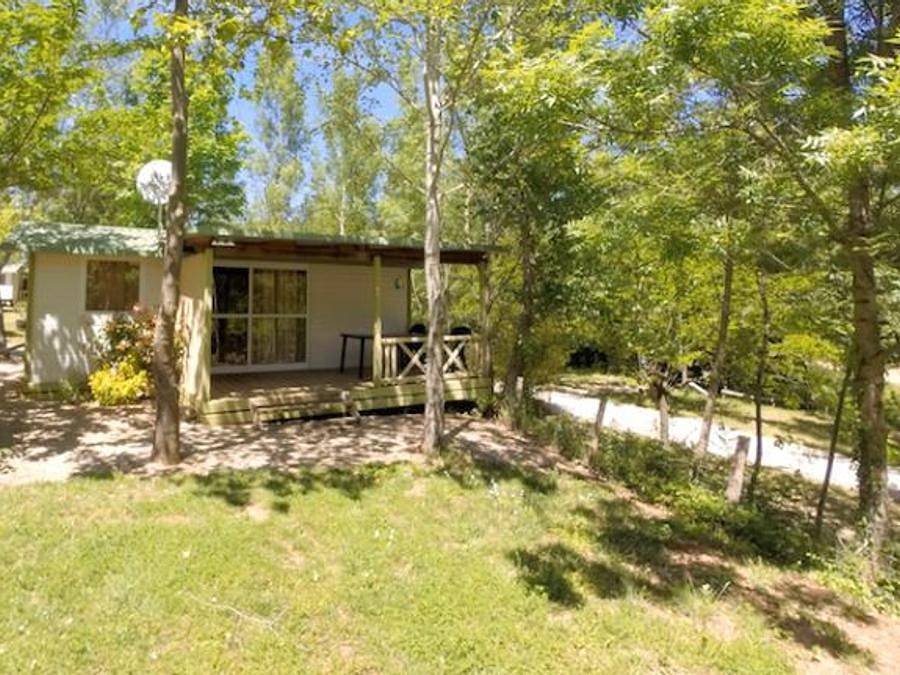 Camping des Sources - Chalet 6 personas - Samoa 35 m in Soubès, Región de Lodève