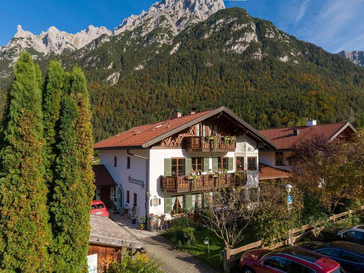 Ferienwohnung für 2 Personen, mit Balkon im Mittenwald - 4