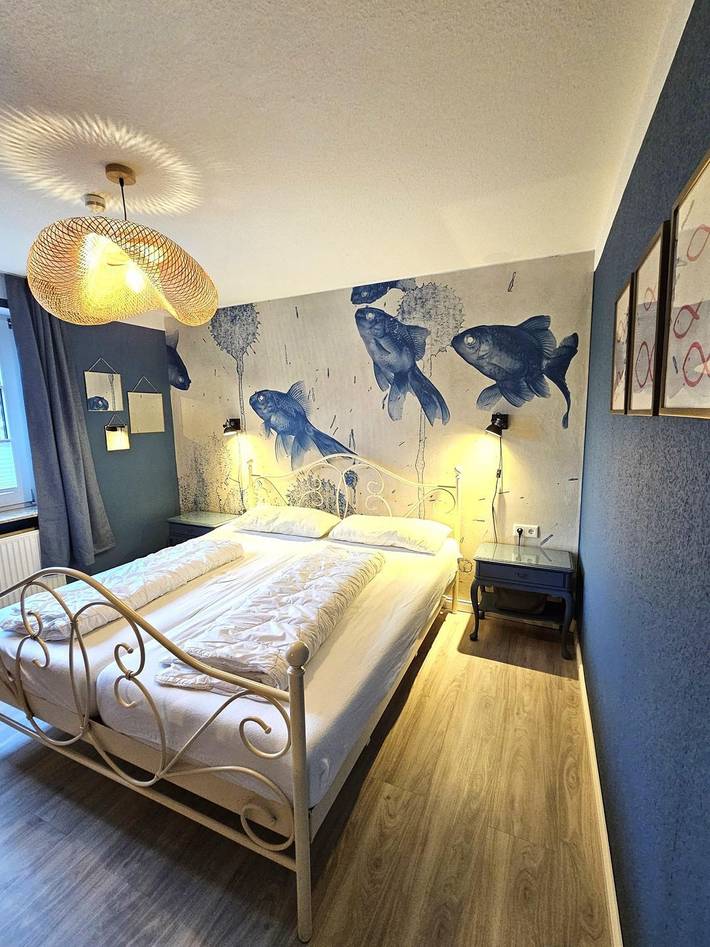 Ganze Wohnung, Ferienwohnung in Utersum: 50 m² mit Terrasse, Strandnah (500 m) in Nordfriesische Inseln (Schleswig-Holstein) (Schleswig-Holstein), Utersum