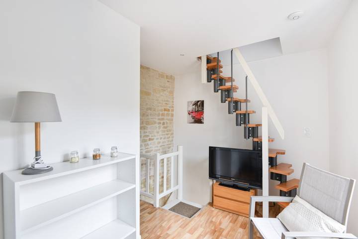 Ferienhaus für 2 Personen mit Terrasse in Douvres-la-Délivrande, Caen und Umgebung