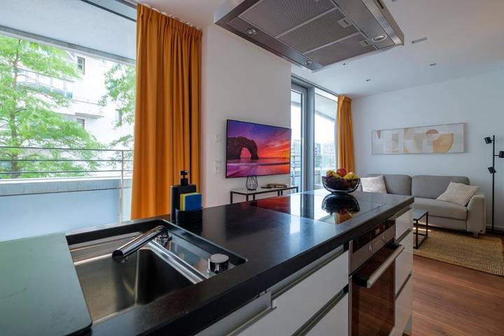 Ferienwohnung für 4 Personen, mit Balkon und Terrasse sowie Ausblick in HafenCity Hamburg - 4