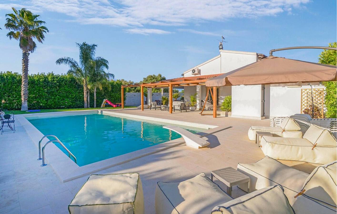 Appartamento di lusso con piscina, aria condizionata, parcheggio e terrazza in Siracusa, Siracusa e dintorni