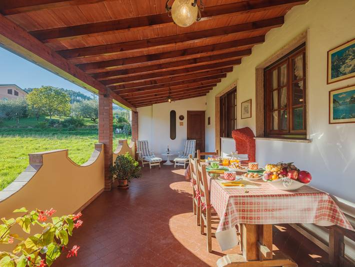 Ferienwohnung für 6 Personen, mit Terrasse und Garten sowie Ausblick in Camaiore - 4