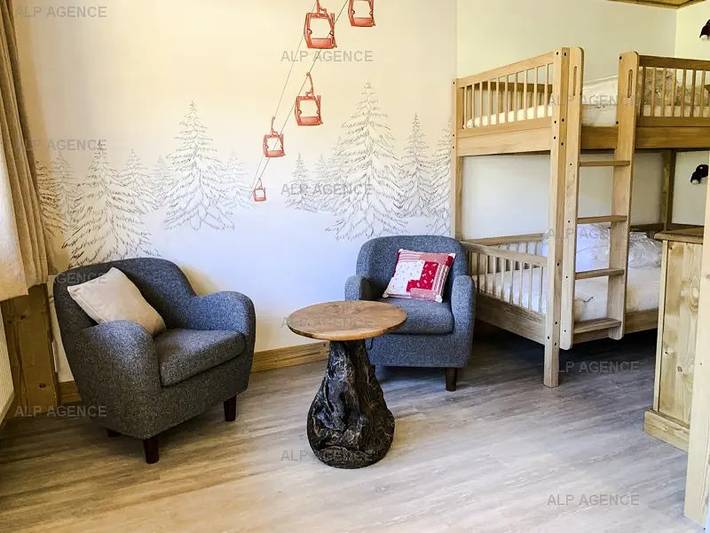 Apartamento entero, Studio divisible rénové 4 pers - Le Makalu - 013Ma - Plagne Centre in La Plagne, La Plagne-Tarentaise