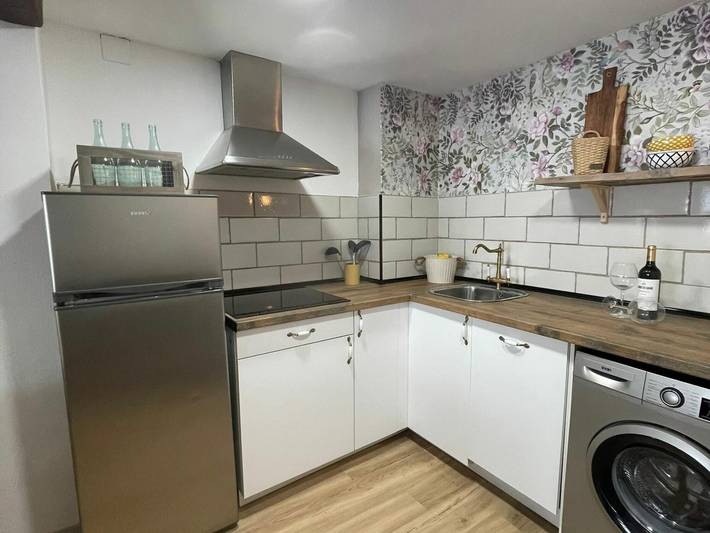 Ganze Wohnung, Gemütliches, renoviertes Bergapartment im Zentrum von Villanúa für 4 Personen in Villanúa, Aragonesische Pyrenäen