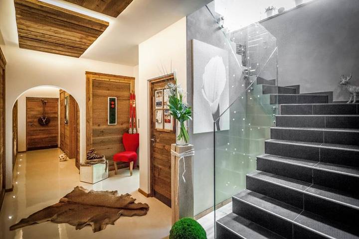 Ferienwohnung für 4 Personen, mit Ausblick und Garten sowie Sauna in La Villa - 4