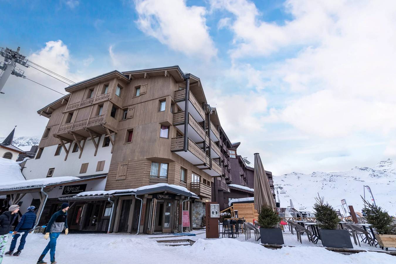 Entire apartment, Val Thorens rental: beautiful apartment of 3 bedrooms in the center in Val Thorens, Les Trois Vallées