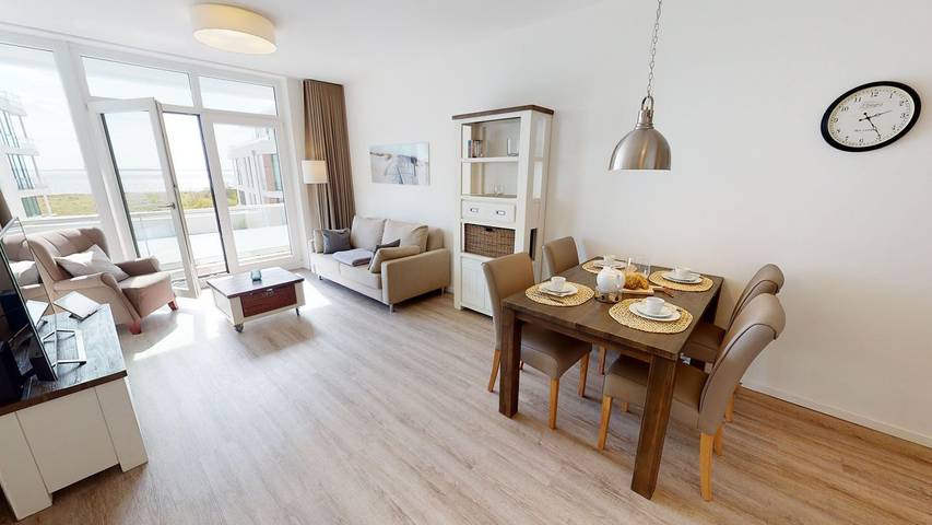 Ferienwohnung für 4 Personen, mit Sauna und Balkon in Pelzerhaken
