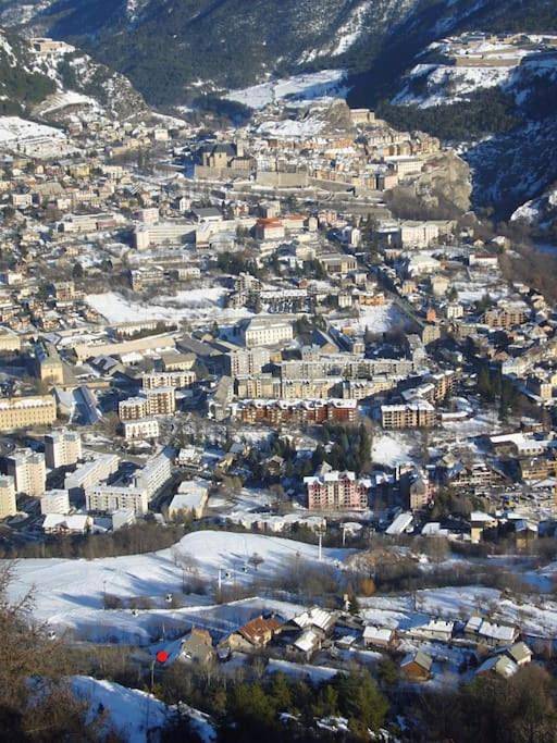 Appartement de vacances pour 6 personnes, avec jardin et vue