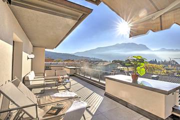 Ferienwohnung für 8 Personen, mit Seeblick und Terrasse, kinderfreundlich in Riva del Garda