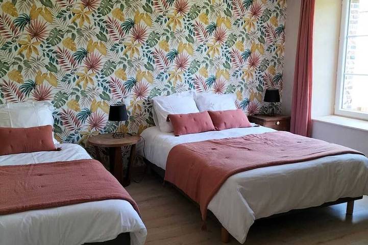 Location de vacances pour 9 personnes, avec jardin et balcon dans Moutiers-au-Perche - 2