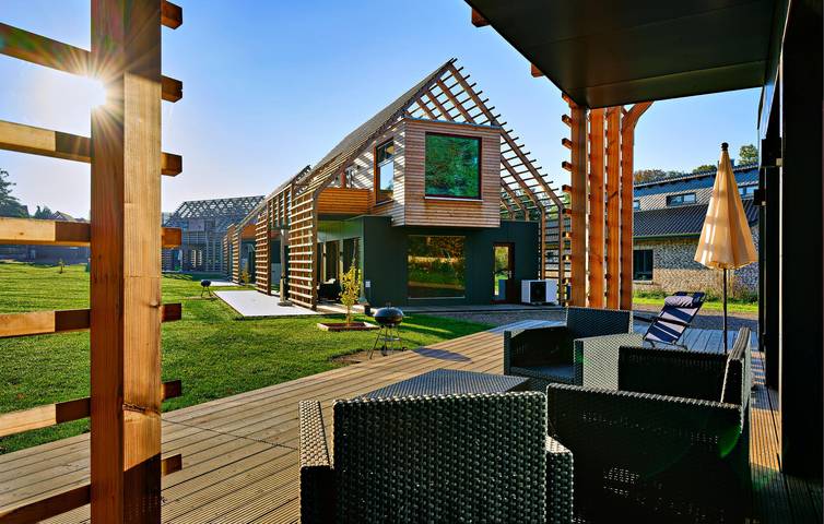 Ferienhaus für 4 Personen, mit Garten und Sauna in Sternberger Seenlandschaft