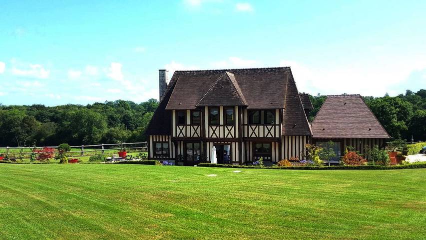 Chambre d’hôte pour 2 personnes, avec jardin et vue dans le Calvados
