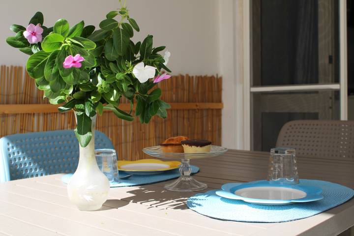 Appartement de vacances pour 4 personnes, avec Balcon