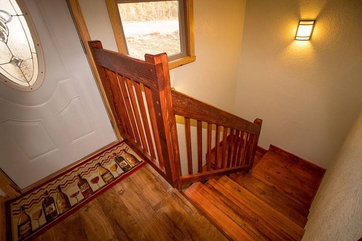 Blockhütte für 8 Personen, mit Terrasse - 1