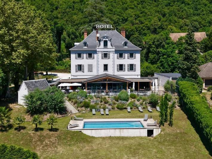Hôtel pour 2 personnes, avec jardin et piscine, animaux acceptés à Vizille - 3